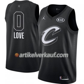 NBA Cleveland Cavaliers Trikot Kevin Love 0 2018 All-Star Jordan Brand Schwarz Swingman - Herren